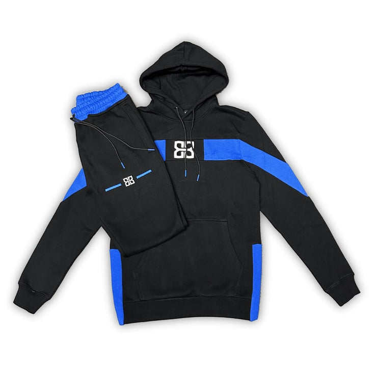 BandoBabyLdn Dual Tone Obsidian Blue Tracksuit Hoodie