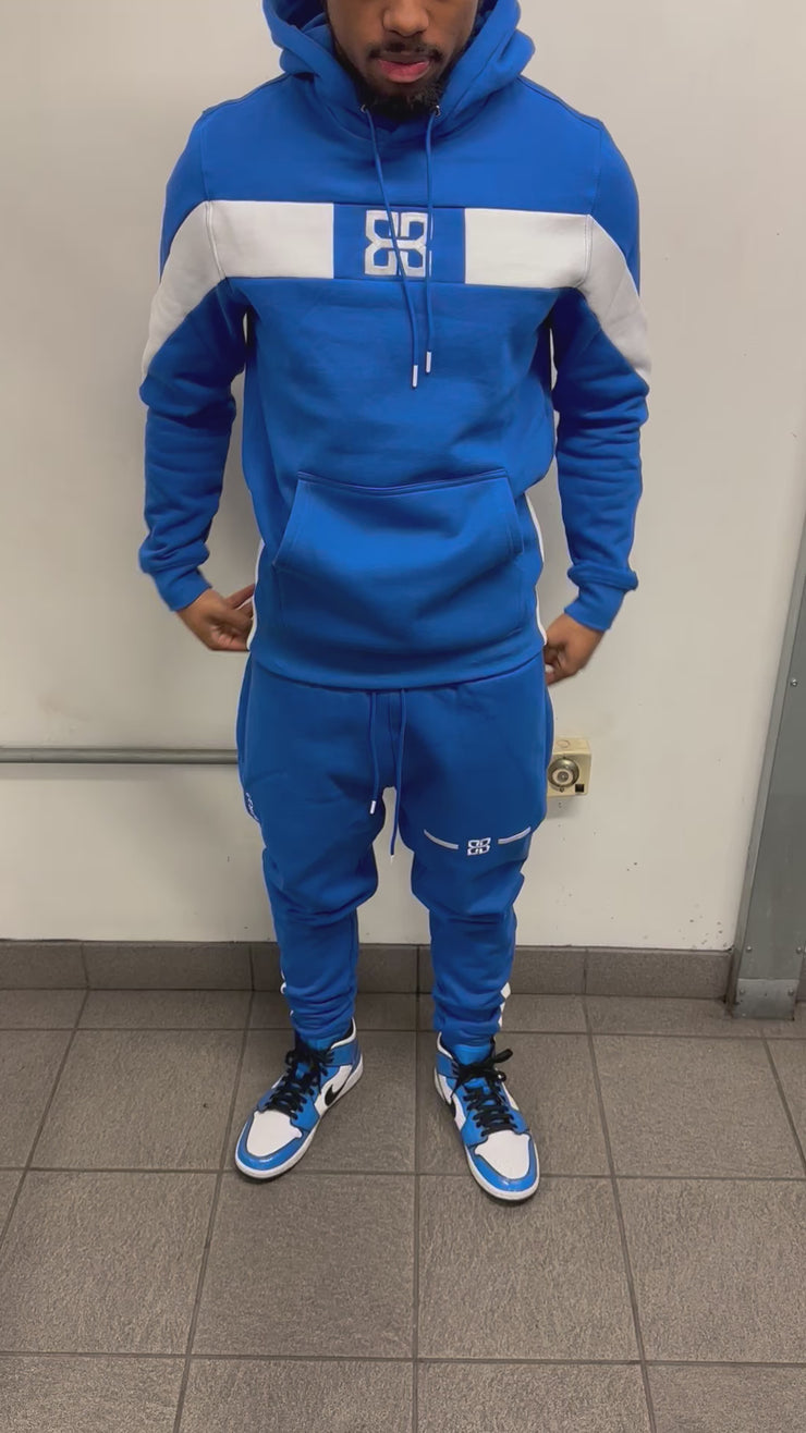 Dual Tone Sky Tracksuit Bottoms