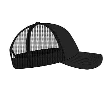 BandoBabyLdn Headwear Black Trucker Cap