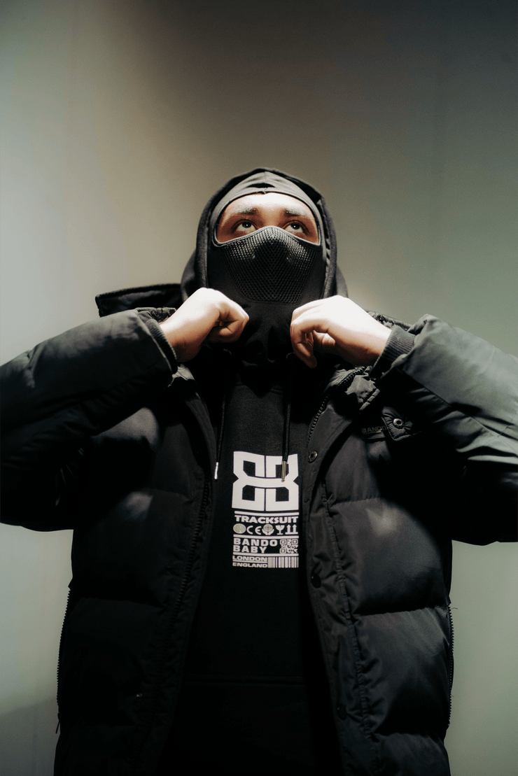 BandoBabyLdn Jet-Black Tracksuit Hoodie