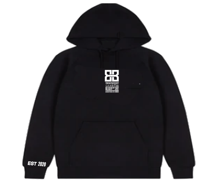 BandoBabyLdn Jet-Black Tracksuit Hoodie